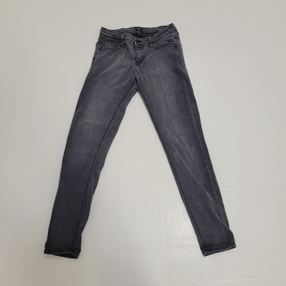 Just Black Denim - Just Black Skinny Jeans Womens‎ Size 27 Stretch Grey Slim Denim Pants Grey Wash